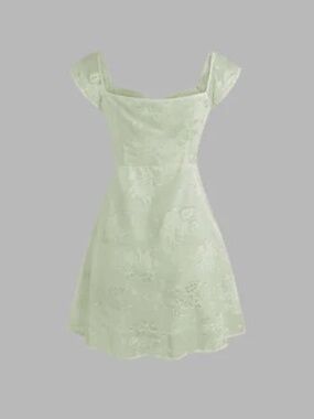 Cider Floral Jacquard Mini Dress Size 8